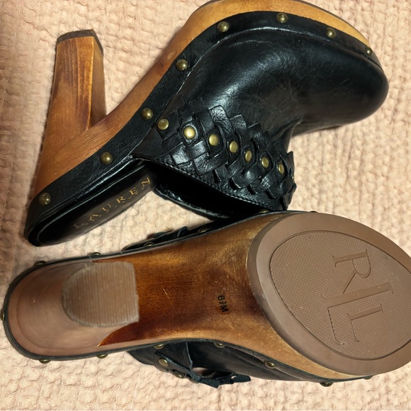 LAUREN Ralph LAuren clog mules. - Picture 5 of 5